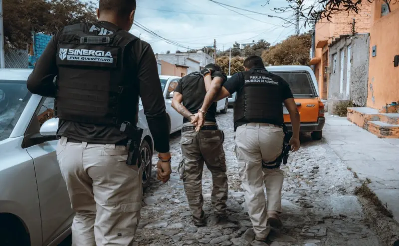 Ejecutan 10 cateos en Querétaro: detienen a cinco personas