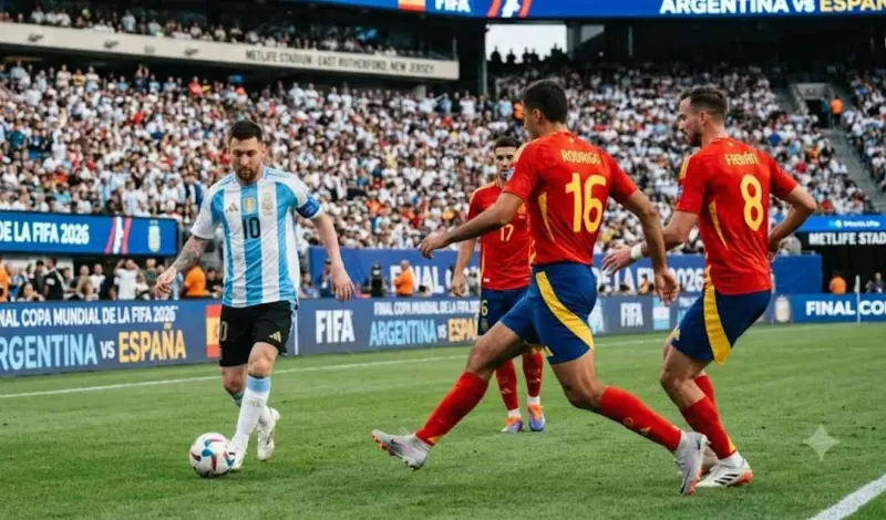 España-Argentina: el regreso del tiki-taka contra el genio de Lionel Messi