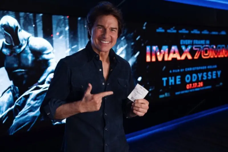 Tom Cruise también ha ido a ver 'La Odisea', y es sencillamente claro en su valoración. "¡Guau!"
