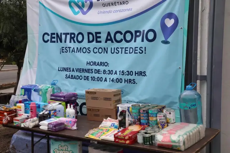 Crece la ayuda desde Querétaro; DIF reúne cinco toneladas para Venezuela