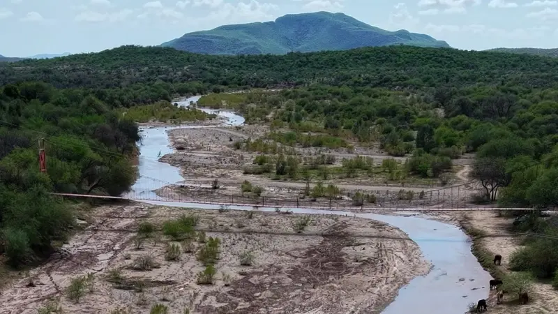 Reverdece la ruta del RÍO SONORA: amplía su cauce cerca de Ures