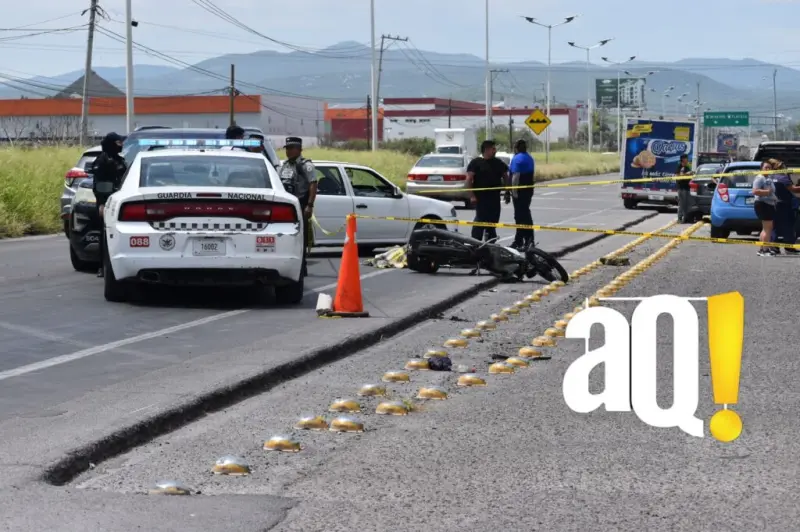 Muere motociclista tras accidente en el Libramiento Surponiente