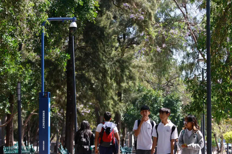 Instalarán 254 cámaras de videovigilancia y más de 900 luminarias en parques estatales de Puebla