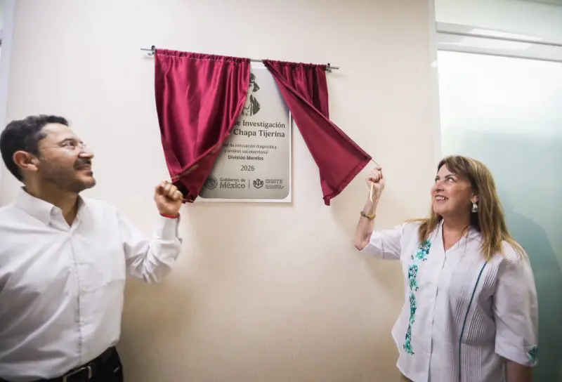Inauguran Centro de Investigación de Salud del ISSSTE en Morelos