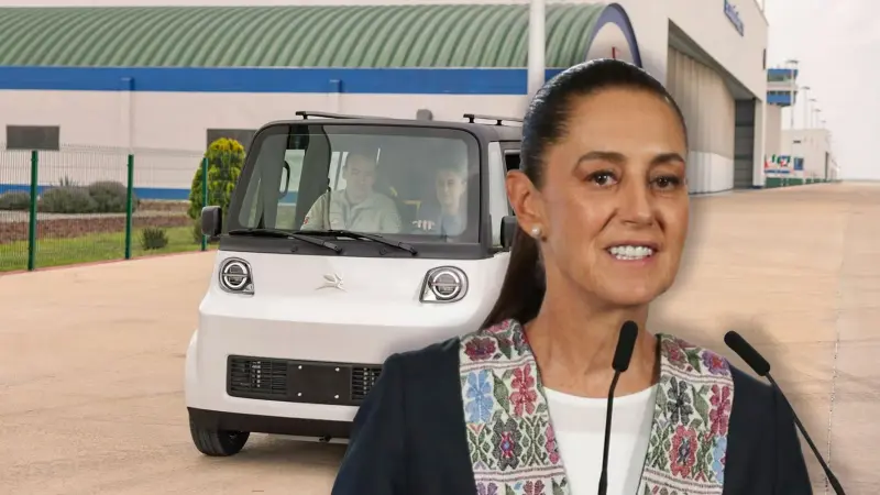 Todos quieren un Olinia: Sheinbaum destaca alta demanda del auto mexa; así avanza el proyecto