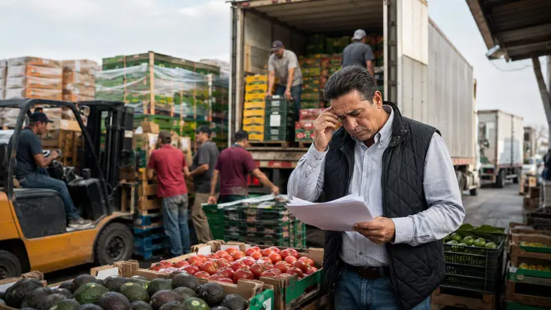 Campo mexicano vende más, pero le queda menos: saldo positivo cae 16%