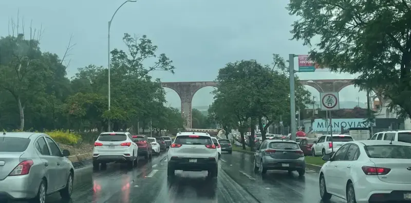 Querétaro espera chubascos, granizo y rachas de 50 km/h este jueves