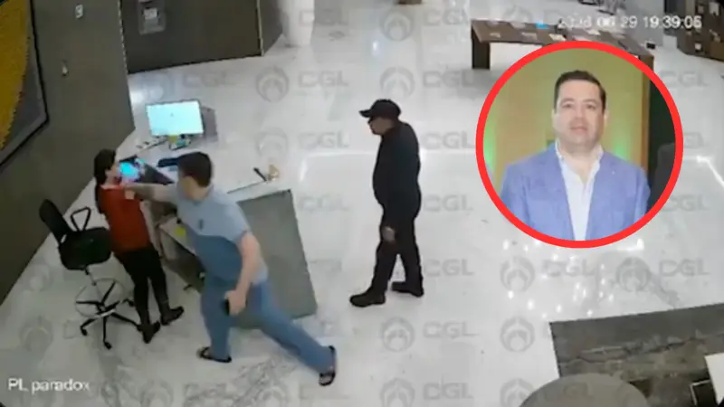 ¿Quién es Octavio Cortés Jiménez, el empresario que agredió a recepcionista en Santa Fe?