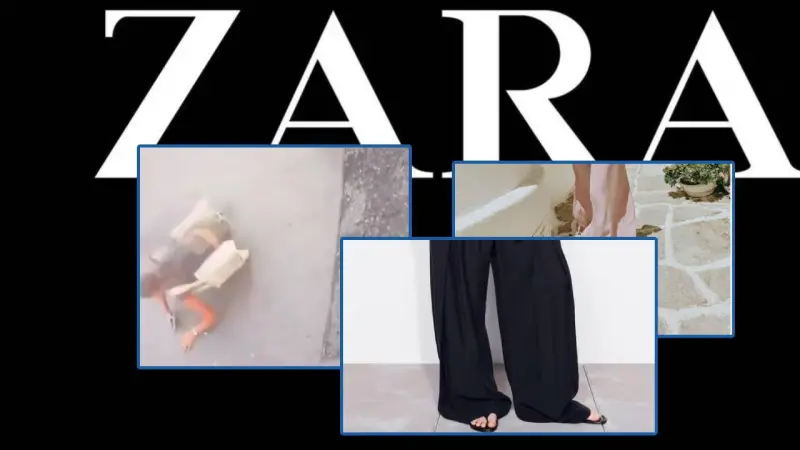 ‘Pantalones mortales’ la dura crítica que recibe Zara por videos, en los que usuarias muestran caídas, heridas y tropiezos supuestamente provocados por la prenda