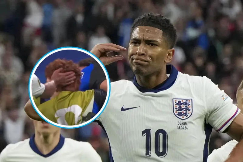 Jude Bellingham da “zape” a jugador de Argentina tras derrota en el Mundial 2026