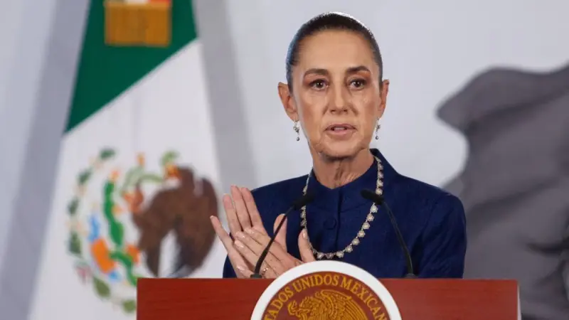 Sheinbaum responde por deslave en Viviendas para el Bienestar en Veracruz y asegura que hubo estudios de riesgo
