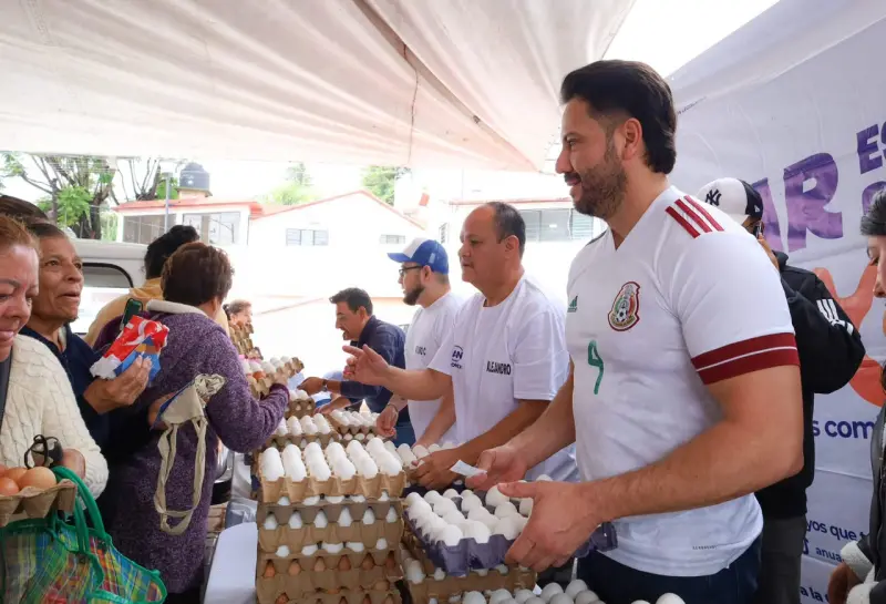 Conoce dónde estará Anuar Azar con el kilo de huevo a solo $10
