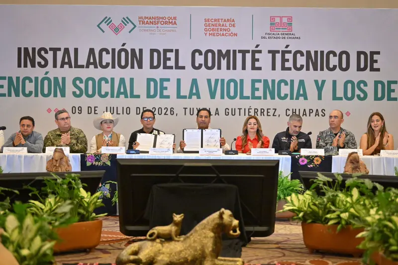 Eduardo Ramírez impulsa una nueva etapa para consolidar la paz en Chiapas