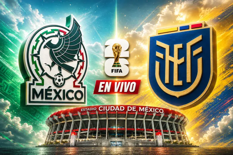 México vs Ecuador EN VIVO: Mundial 2026, MINUTO A MINUTO Dieciseisavos de Final desde la Ciudad de México