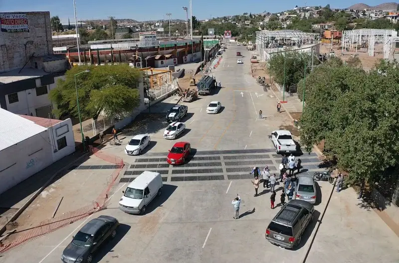 Reabren un carril de la avenida Tecnológico en Nogales: ¿en qué sentido podrán circular los automovilistas?