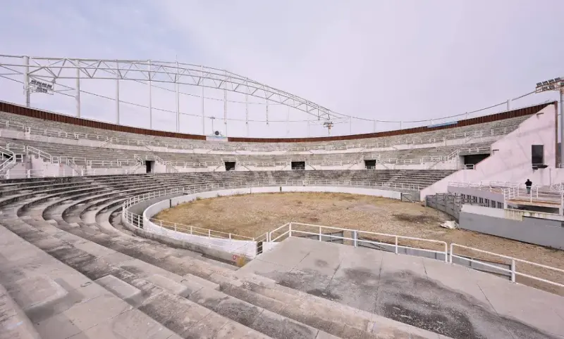 Lienzo Charro del Parque Bicentenario supera el 50% de avance