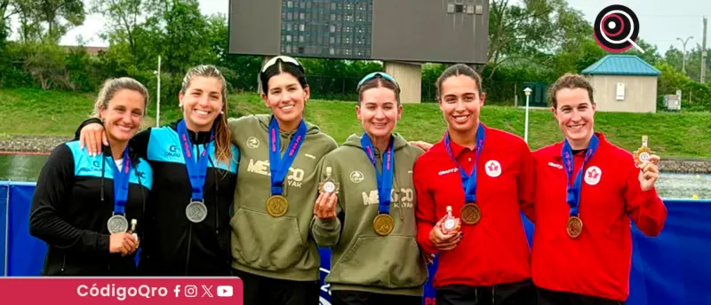 Canotaje mexicano asegura 2 plazas para Juegos Panamericanos