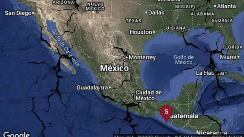 Sismo de magnitud 7.4 sacude costas de Chiapas; se percibe en la CDMX sin activar la Alerta Sísmica