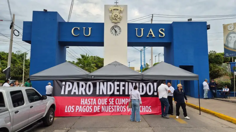Inicia la UAS paro de labores ante la falta de recursos federales para pagar salarios y prestaciones