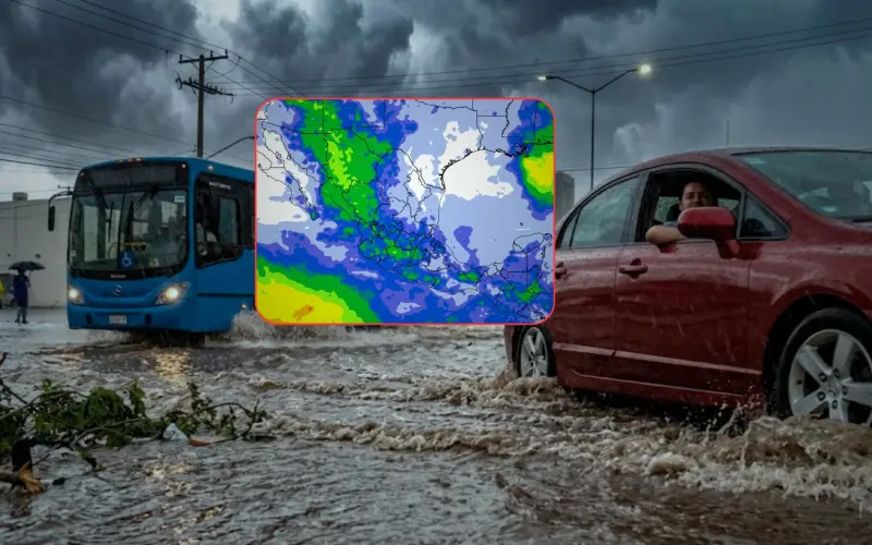 SMN alertó que el monzón mexicano y un nuevo ciclón tropical traerán fuertes tormentas eléctricas, caída de granizo y vientos de hasta 70 km/h con riesgos de inundación entre el 19 y el 22 de julio: ¿Qué estados serán los más afectados?