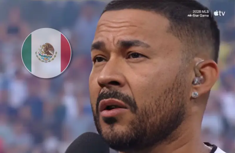 Un cantante mexicano fue criticado en redes sociales tras equivocarse al interpretar el Himno Nacional Mexicano: ¿Recibirá multa?