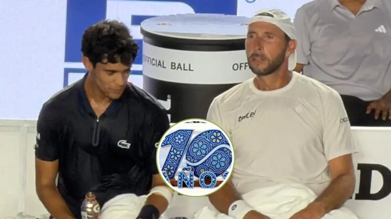 “Aprendí de él y espero que él de mí”; Santiago y Rodrigo ilusionan al tenis mexicano en el Abierto de Los Cabos