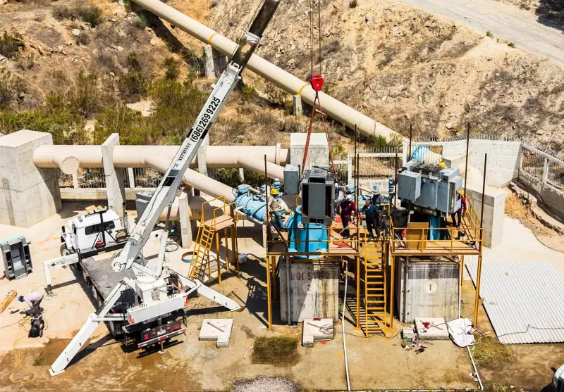Concluye reparación del Booster El Carrizo; avanza restablecimiento gradual del suministro de agua en Tijuana
