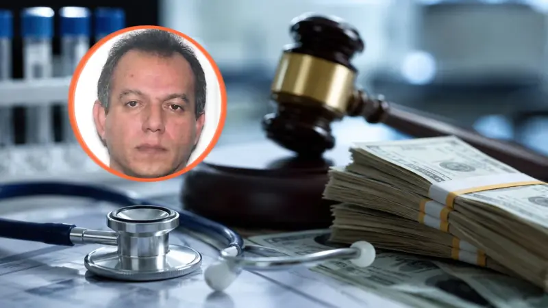 Khalid Ahmed Satary pasó más de tres años prófugo con un pasaporte mexicano falso y terminó capturado, acusado de facturar 547 millones de dólares a Medicare por pruebas genéticas innecesarias