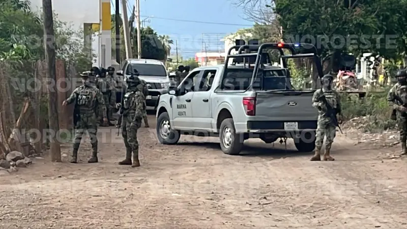 Enfrentamiento deja un presunto agresor abatido y un efectivo naval herido en Culiacán