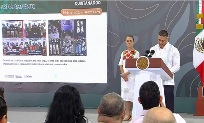 La violencia pierde terreno en Quintana Roo