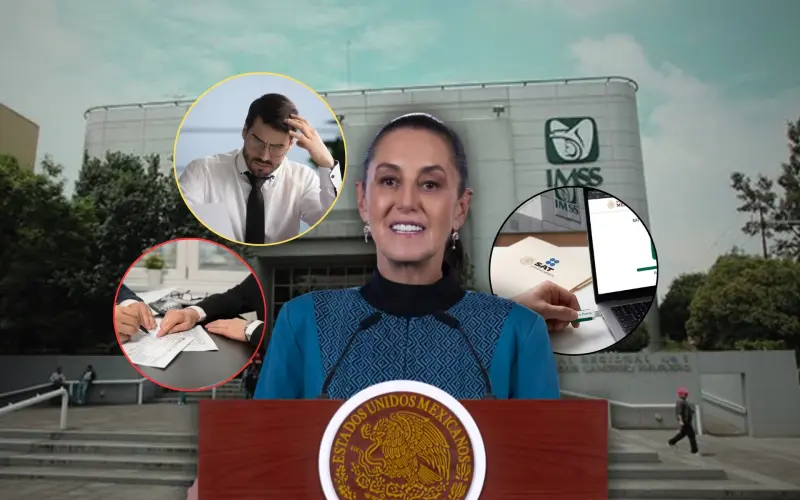 Luego de que robaron contraseñas y certificados del IMSS para dar de alta hasta a 200 trabajadores fantasma por el registro patronal con el fin de cobrar cuotas con engaños y endosar obligaciones laborales falsas a las empresas, Sheinbaum impuso la e.firm