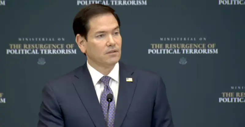 Rubio endurece el discurso de Washington y equipara a la izquierda radical con una amenaza terrorista