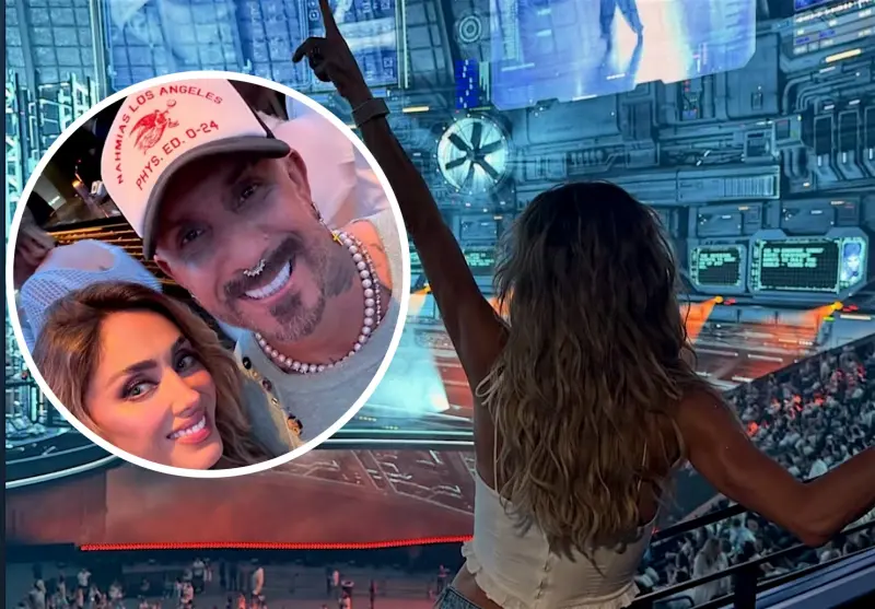 Anahí muestra su lado más fan con Backstreet Boys y emociona a toda una generación