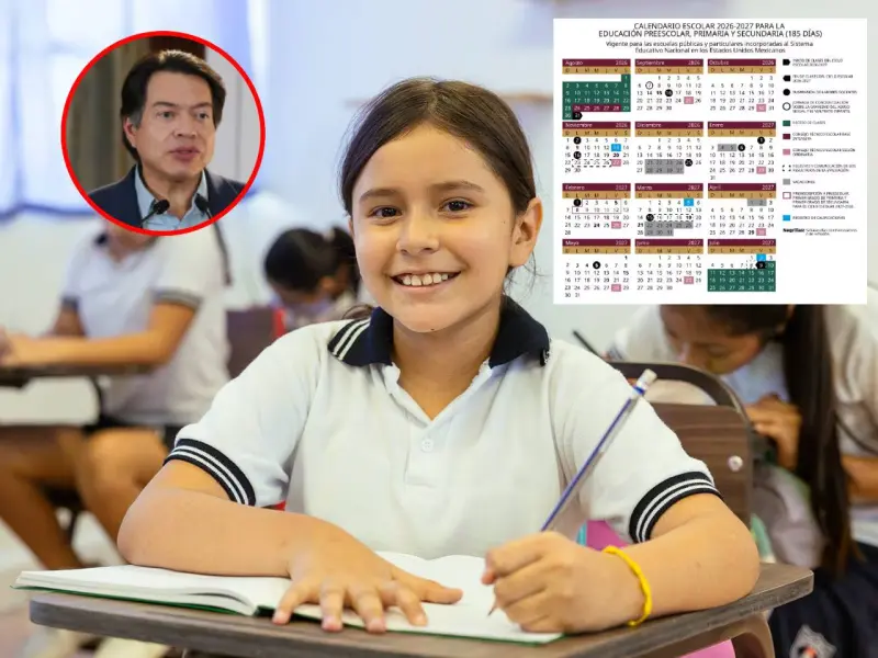 Así quedó el calendario definitivo de la SEP para el ciclo 2026-2027; en esta fecha será el regreso a clases en todo México