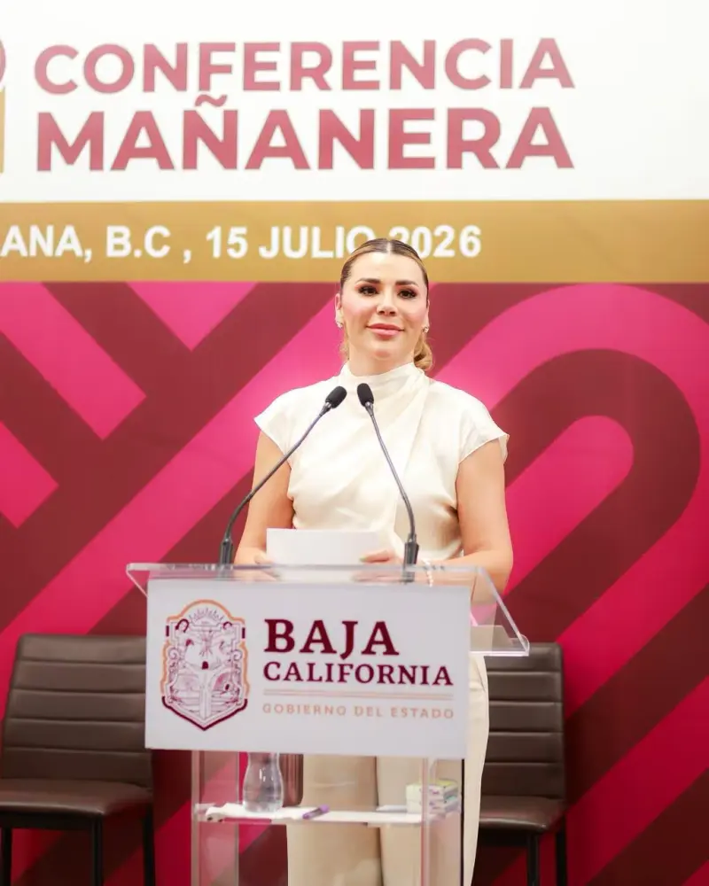 Marina del Pilar rechaza traición a México y acusa a Jaime Bonilla de montar audios difundidos