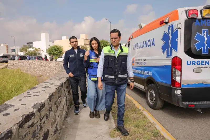 Chepe Guerrero supervisa colonias con incidencias por las fuertes lluvias