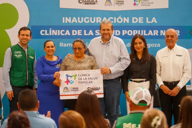 Superan Clínicas de la Salud Popular las 48 mil acciones gratuitas en Ramos Arizpe