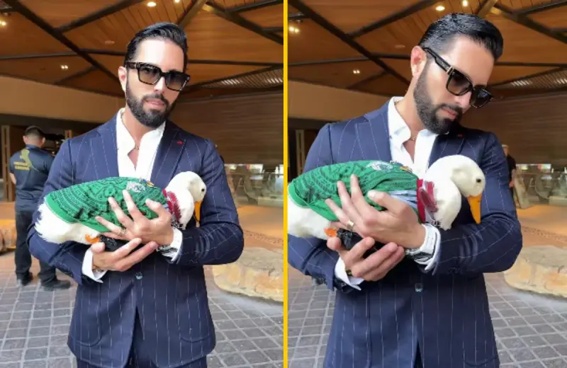 Poncho de Nigris revela que buscaba adoptar al Pato Merlín para disecarlo y admite que retiró su oferta tras la polémica por sus declaraciones