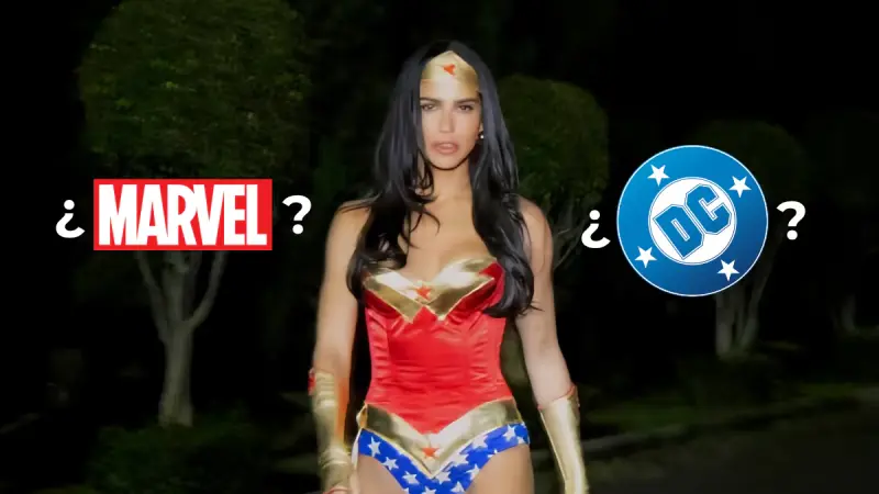 Bárbara de Regil pide ser Wonder Woman a Marvel y la tunden por confundirse con DC Comics