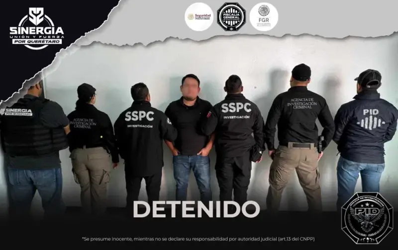 Detienen en CDMX a presunto coautor de secuestro cometido en Colón
