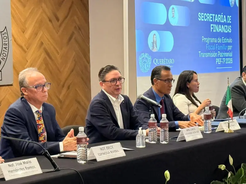 Explica Municipio de Querétaro a notarios beneficios del Programa de Estímulo Fiscal Familiar por Transmisión Patrimonial