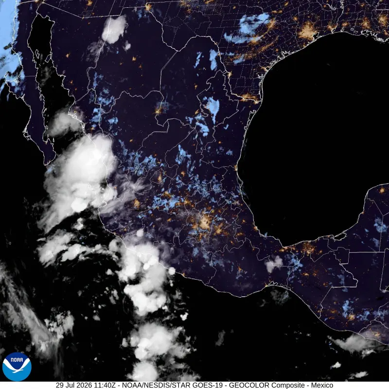 Ambiente caluroso y bochornoso durante el día en Veracruz