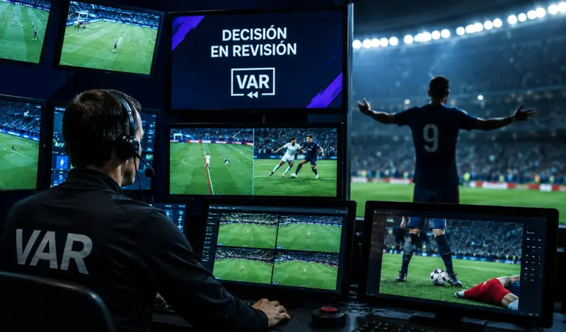 La UEFA quiere devolver el protagonismo al árbitro... y quitarlo al VAR