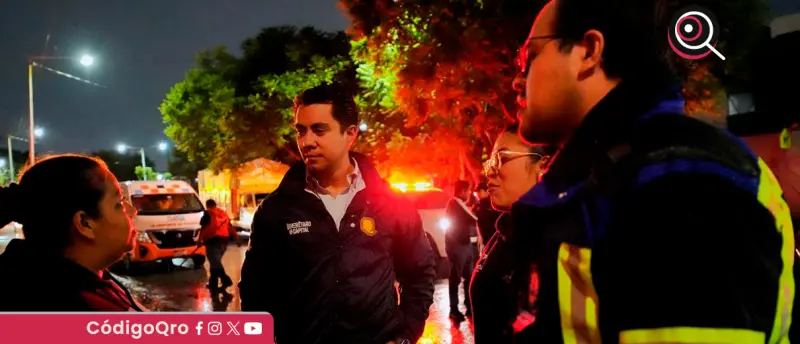 Alcalde supervisa labores de atención por lluvias en Villas de Santiago