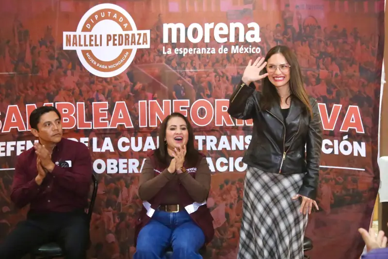 La transformación se fortalece en la Eduardo Ruiz: Nalleli Pedraza