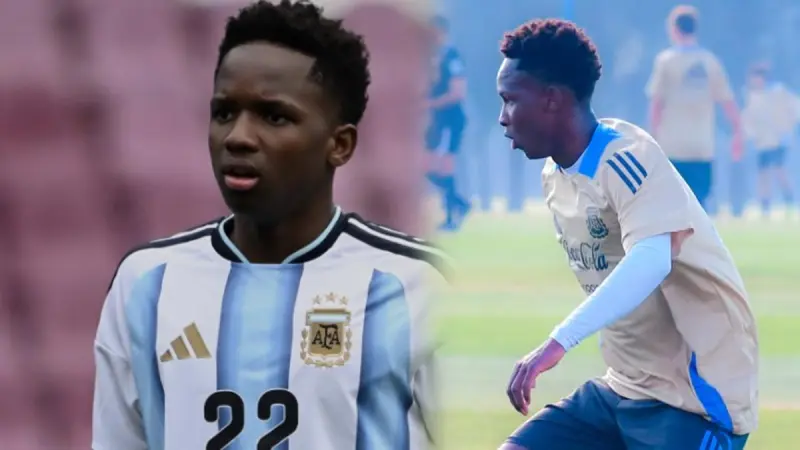 La increíble historia de Stephen ’Kiki’ Ramos... sobrevivió al terremoto de Haití siendo un bebé y ahora debuta con Argentina Sub-17
