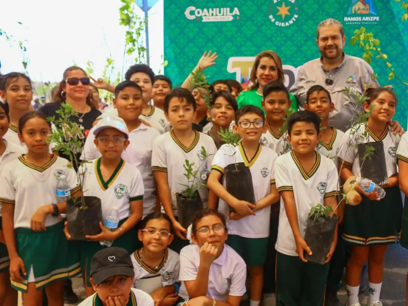 Intensificará Ramos Arizpe jornadas de reforestación durante julio; suma más de 2 mil 300 árboles plantados