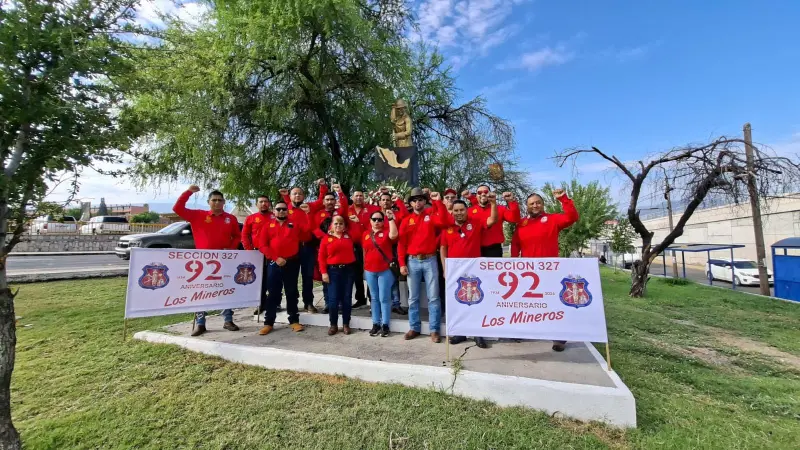 Monclova: conmemora Sindicato Nacional Minero 92 años de historia