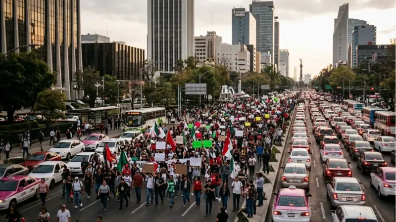 ¿Habrá bloqueos hoy? Estas son las marchas y protestas programadas en CDMX