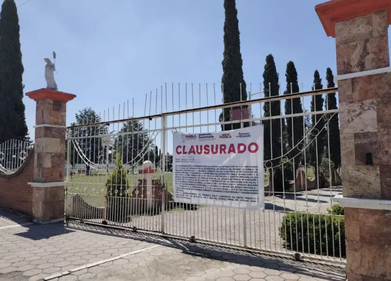 Clausuran crematorio en Cuautlancingo por operar sin permisos
